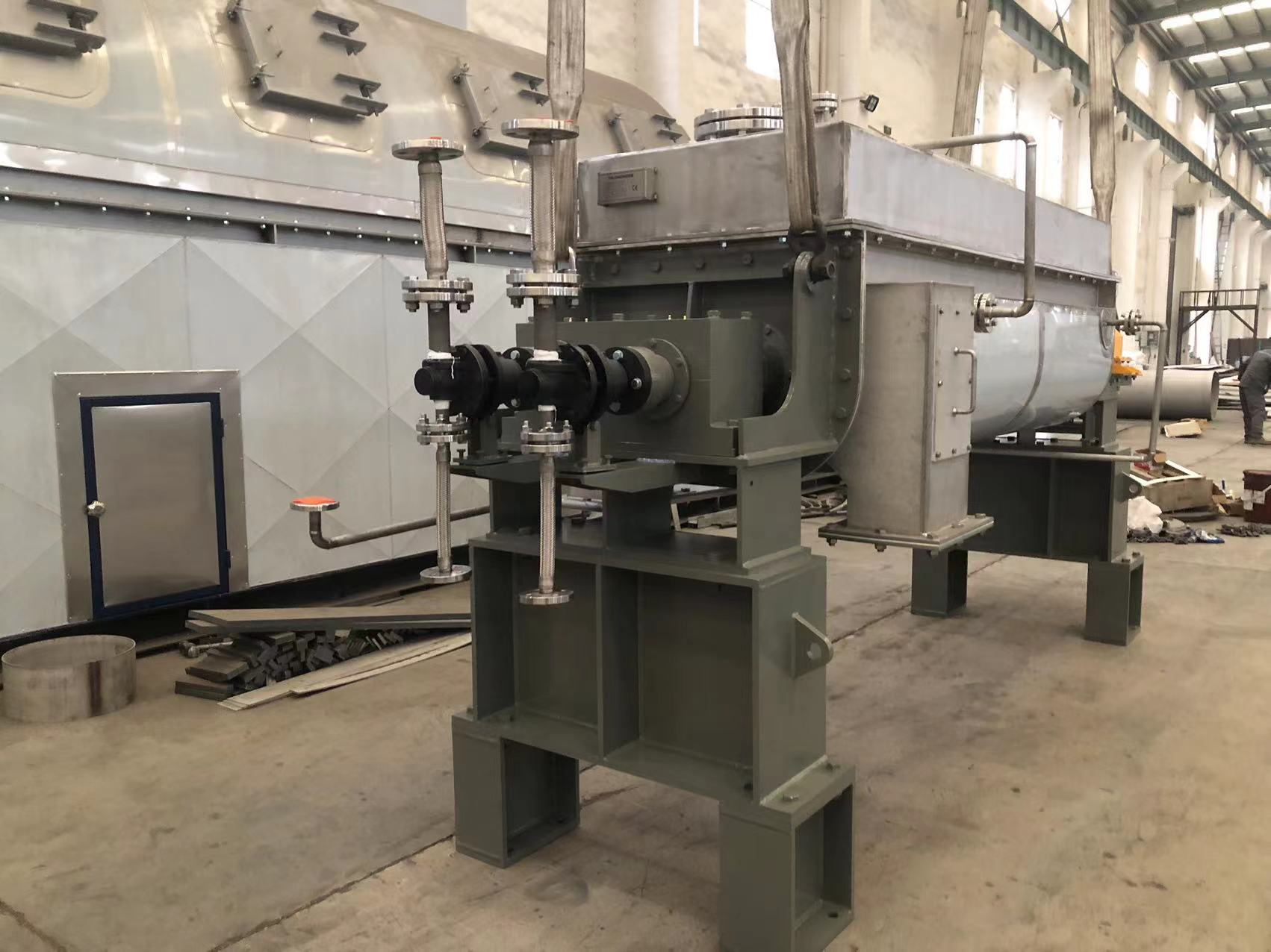 Test paddle dryer, TG-Machines